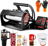 AKEYDIY Sublimation Tumblers Press Straight Skinny Tumbler Cup Akeydiy